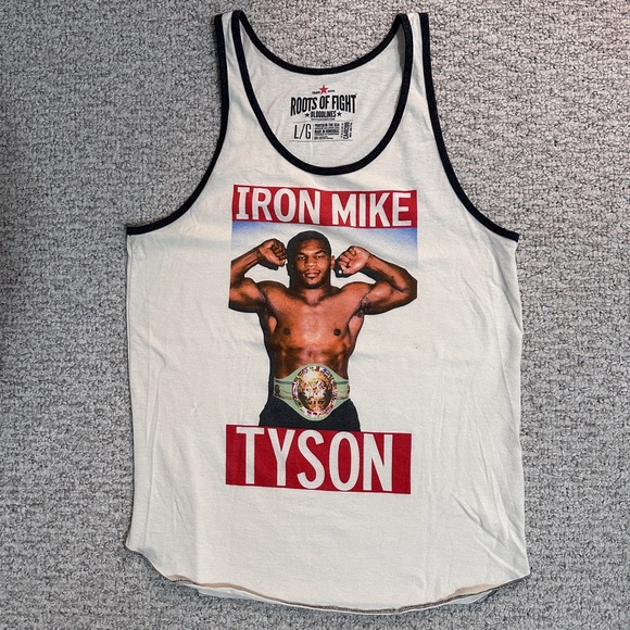 Mike Tyson Roots of Fight Tank Top - Picture 1 of 3